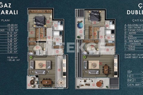 3+1 Wohnung  in Istanbul, Türkei Nr. 226621 - 16