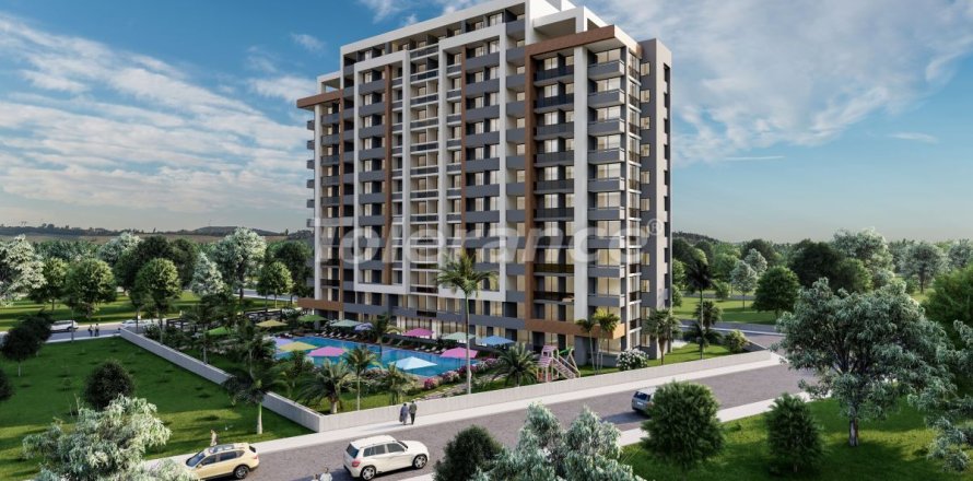 1+1 Lejlighed  i Mersin, Tyrkiet Nr. 227751