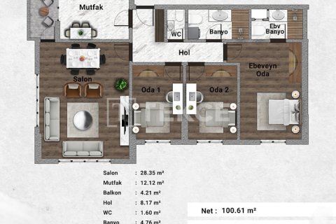 Daire  3+1  İstanbul, Türkiye №222127 - 25
