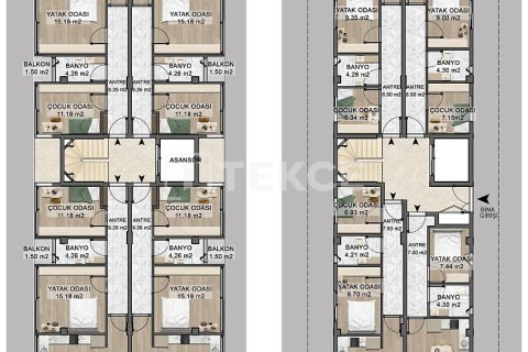 Apartment for sale in Antalya, Turkey, 3 bedrooms, 165m2, No. 222132 – photo 9