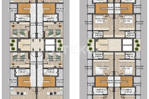 Apartment for sale in Antalya, Turkey, 3 bedrooms, 165m2, No. 222132 – photo 8