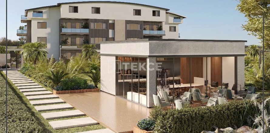 Daire  1+1  Belek, Antalya, Türkiye №222128