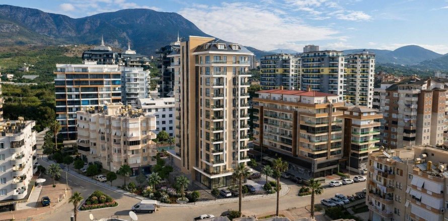 2+1 Lejlighed  i Mahmutlar, Antalya, Tyrkiet Nr. 229065