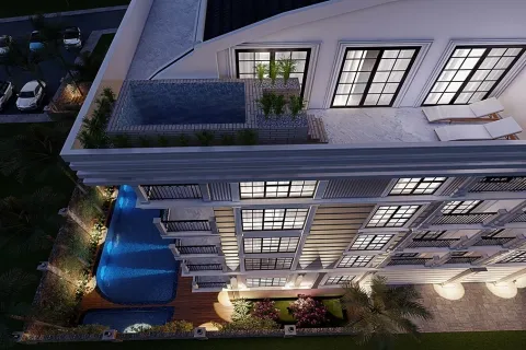 آپارتمان در  Alanya ، ترکیه 1 خوابه ، 65 متر مربع.  شماره 223667 - 23