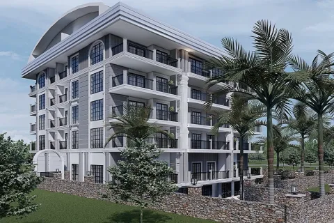 آپارتمان در  Alanya ، ترکیه 1 خوابه ، 65 متر مربع.  شماره 223667 - 4