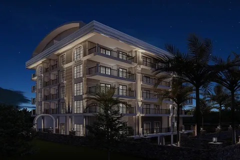 آپارتمان در  Alanya ، ترکیه 1 خوابه ، 65 متر مربع.  شماره 223667 - 29