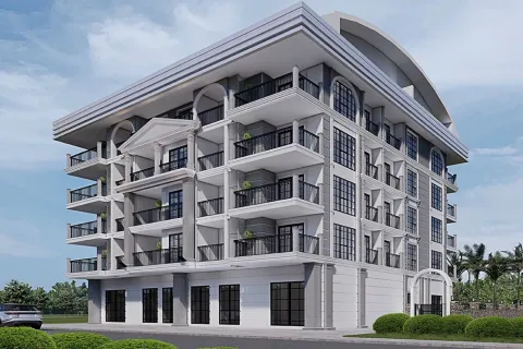 Daire  1+1  Alanya, Antalya, Türkiye №223667