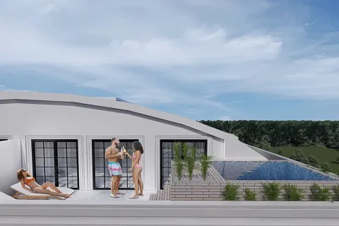 آپارتمان در  Alanya ، ترکیه 1 خوابه ، 65 متر مربع.  شماره 223667 - 11