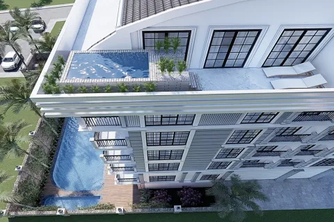 آپارتمان در  Alanya ، ترکیه 1 خوابه ، 65 متر مربع.  شماره 223667 - 16