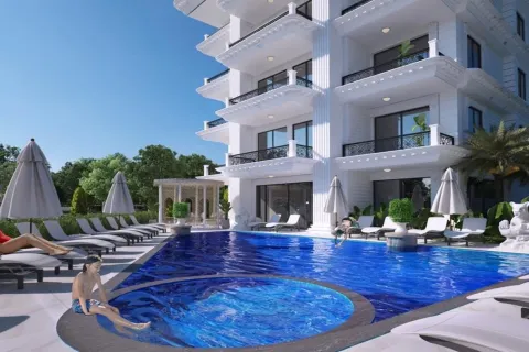 آپارتمان در  Alanya ، ترکیه 1 خوابه ، 62 متر مربع.  شماره 223670 - 5