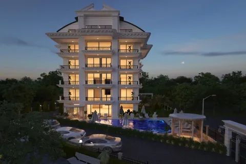 آپارتمان در  Alanya ، ترکیه 1 خوابه ، 62 متر مربع.  شماره 223670 - 6