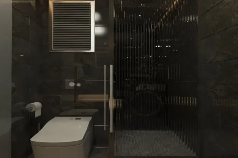 آپارتمان در  Alanya ، ترکیه 1 خوابه ، 62 متر مربع.  شماره 223670 - 18