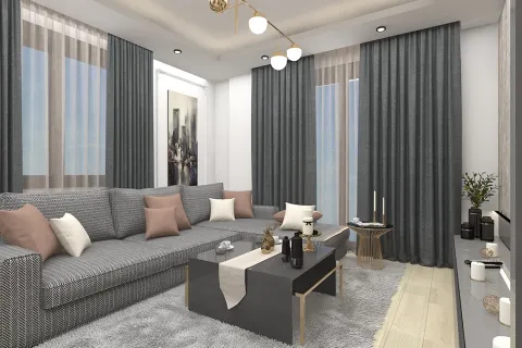 آپارتمان در  Alanya ، ترکیه 1 خوابه ، 52 متر مربع.  شماره 223669 - 17