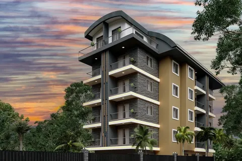 آپارتمان در  Alanya ، ترکیه 1 خوابه ، 52 متر مربع.  شماره 223669 - 9