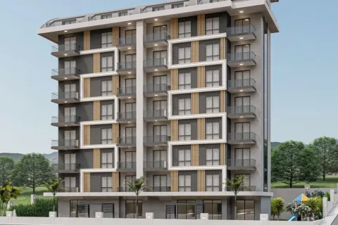 آپارتمان در  Alanya ، ترکیه 1 خوابه ، 56 متر مربع.  شماره 223668 - 2