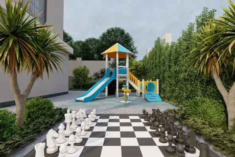 آپارتمان در  Alanya ، ترکیه 1 خوابه ، 56 متر مربع.  شماره 223668 - 5