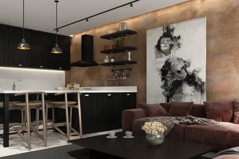 آپارتمان در  Alanya ، ترکیه 1 خوابه ، 60 متر مربع.  شماره 223665 - 27