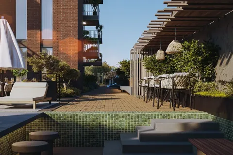 آپارتمان در  Alanya ، ترکیه 1 خوابه ، 60 متر مربع.  شماره 223665 - 10