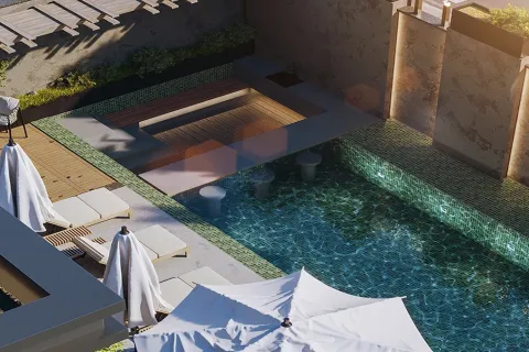 آپارتمان در  Alanya ، ترکیه 1 خوابه ، 60 متر مربع.  شماره 223665 - 13