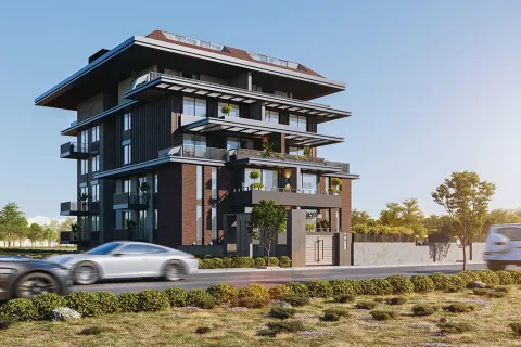 Daire  1+1  Alanya, Antalya, Türkiye №223665