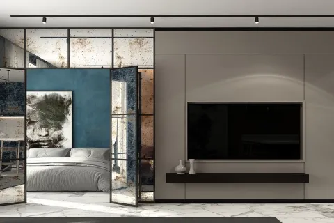 آپارتمان در  Alanya ، ترکیه 1 خوابه ، 60 متر مربع.  شماره 223665 - 21