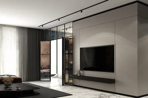 آپارتمان در  Alanya ، ترکیه 1 خوابه ، 60 متر مربع.  شماره 223665 - 23