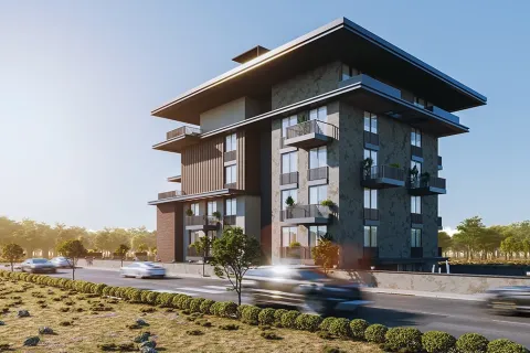 آپارتمان در  Alanya ، ترکیه 1 خوابه ، 60 متر مربع.  شماره 223665 - 2