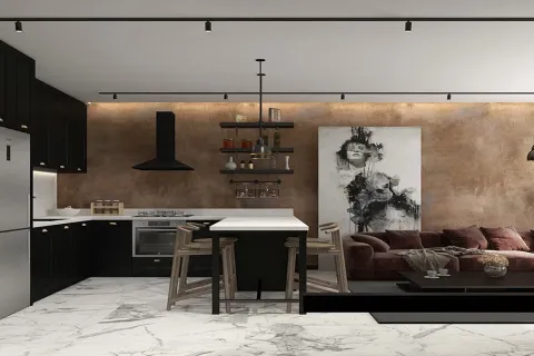 آپارتمان در  Alanya ، ترکیه 1 خوابه ، 60 متر مربع.  شماره 223665 - 22