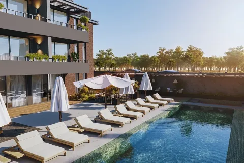 آپارتمان در  Alanya ، ترکیه 1 خوابه ، 60 متر مربع.  شماره 223665 - 14