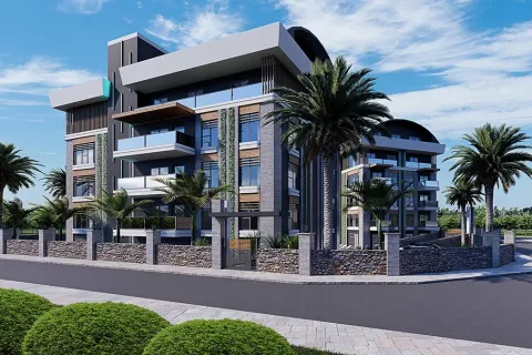 1+1 Lejlighed  i Alanya, Antalya, Tyrkiet Nr. 223666 - 8