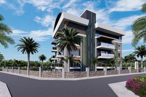 1+1 Lejlighed  i Alanya, Antalya, Tyrkiet Nr. 223666 - 7