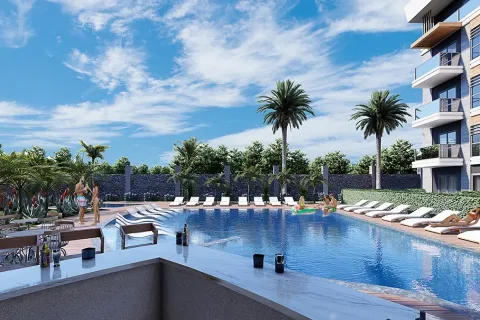 1+1 Lejlighed  i Alanya, Antalya, Tyrkiet Nr. 223666 - 5