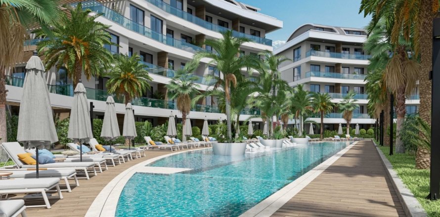 Квартира  1+1 в Оба, Анталья, Турция №85575