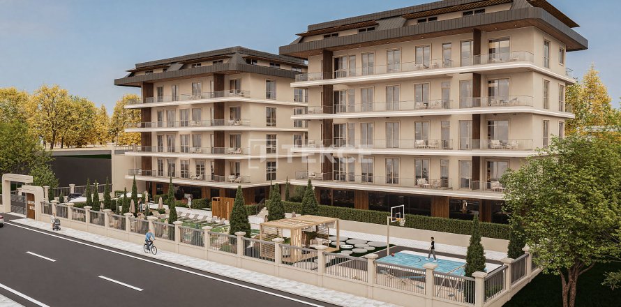 4+1 Takvåning i Alanya, Antalya, Turkiet Nr. 215143