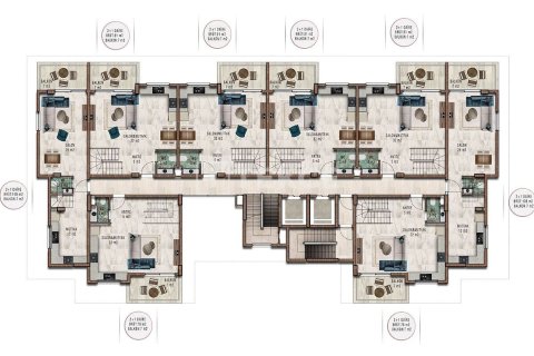 Apartment for sale  in Alanya, Antalya, Turkey, 1 bedroom, 55m2, No. 214957 – photo 18