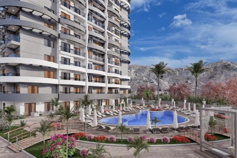 1+0 Leilighet  i Mahmutlar, Antalya, Tyrkia Nr. 227813 - 8
