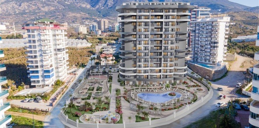 1+0 Leilighet  i Mahmutlar, Antalya, Tyrkia Nr. 227813