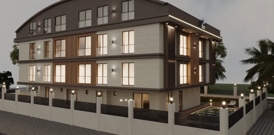 آپارتمان در Mugla ، ترکیه 2 خوابه ، 75 متر مربع. شماره 220082