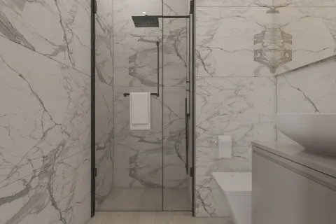 2+1 Lejlighed i Mugla, Tyrkiet Nr. 220077 - 14