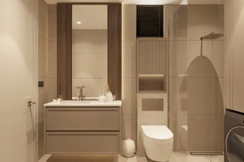 آپارتمان در Mugla ، ترکیه 1 خوابه ، 45 متر مربع. شماره 220081 - 7