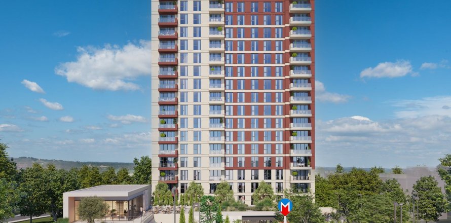 Квартира  1+1 в Стамбуле, Турция №211935