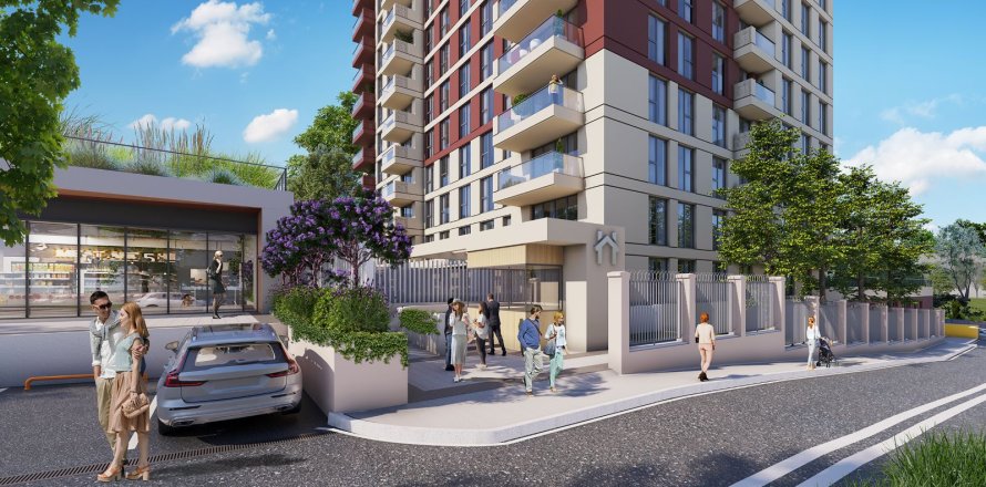 Квартира  3+1 в Стамбуле, Турция №211933