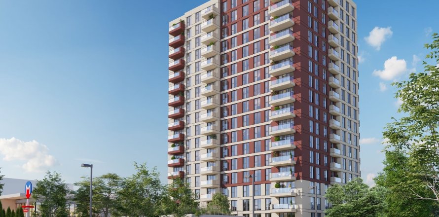 Квартира  2+1 в Стамбуле, Турция №211934