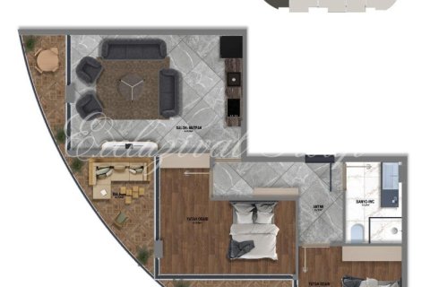 Daire 1+1 Didim, Aydın, Türkiye №224784 - 26