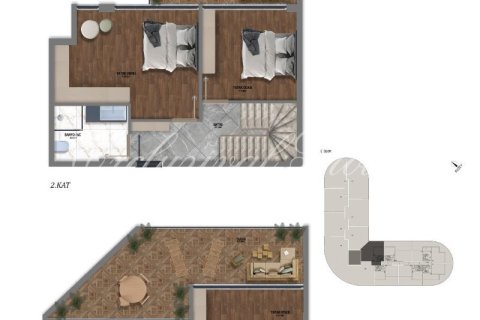 Daire 1+1 Didim, Aydın, Türkiye №224784 - 18