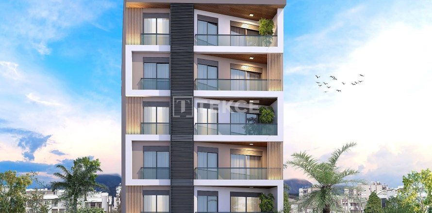 2+1 Lägenhet  i Antalya, Turkiet Nr. 224790