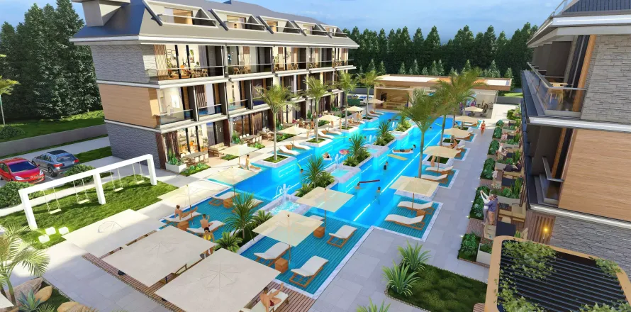 2+1 Lägenhet  i Konakli, Antalya, Turkiet Nr. 222961