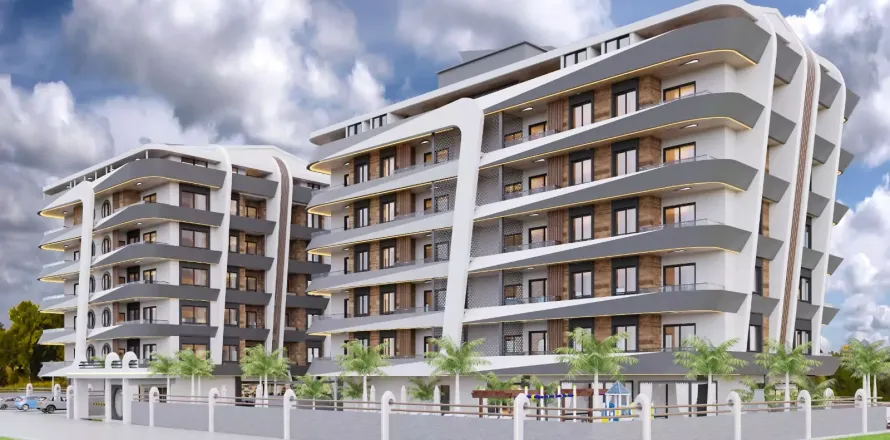 Квартира  1+1 в Газипаше, Анталья, Турция №222962