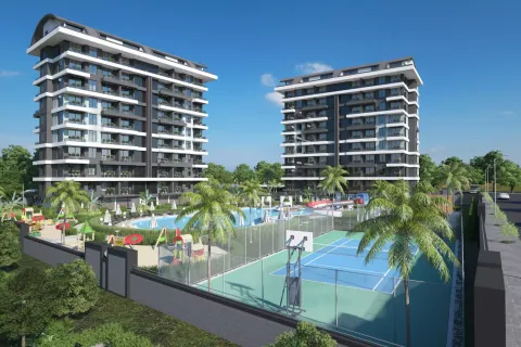 Квартира  1+1 в Демирташе, Аланья, Анталья, Турция №222964