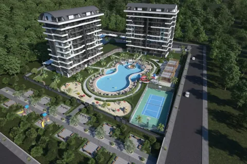 Продажа квартиры  в Демирташе, Аланье, Анталье, Турция 1+1, 46м2, №222964 – фото 2